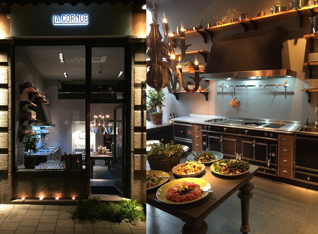 La Cornue köksbutik showroom på Skeppargatan 66, Stockholm. Här visar vi även Sub-zero appliances kyl/frys och vinkyl. 